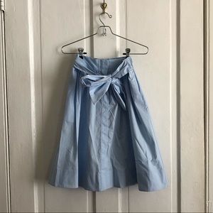 Club Monaco | Size 2 Blue Skirt with Bow waist